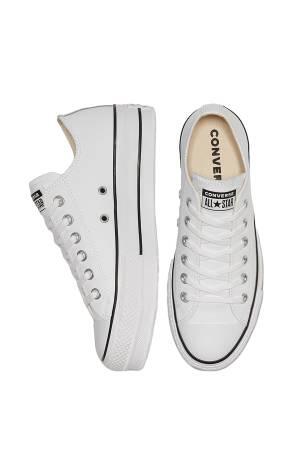 Chuck Taylor All Star Lift Platform Kadın Sneaker - 561680C Beyaz - Thumbnail