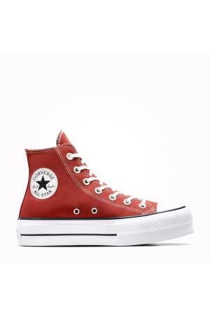 Chuck Taylor All Star Lift Platform Seasonal Color Kadın Ayakkabı - A06896C Kahverengi - Thumbnail