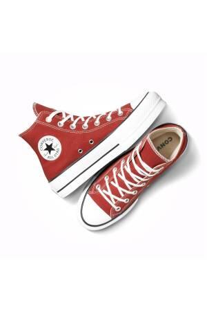 Chuck Taylor All Star Lift Platform Seasonal Color Kadın Ayakkabı - A06896C Kahverengi - Thumbnail