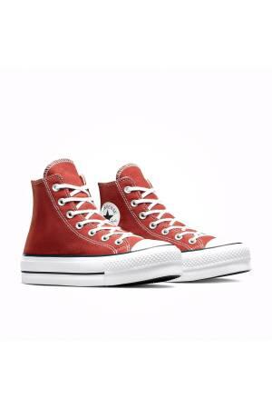 Chuck Taylor All Star Lift Platform Seasonal Color Kadın Ayakkabı - A06896C Kahverengi - Thumbnail