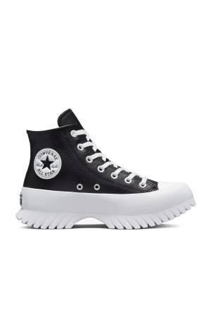 Chuck Taylor All Star Lugged 2.0 Leather Kadın Sneaker - A03704C Siyah - Thumbnail