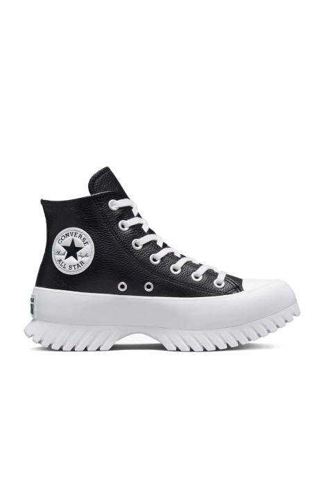 Converse - Chuck Taylor All Star Lugged 2.0 Leather Kadın Sneaker - A03704C Siyah