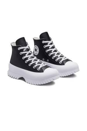 Chuck Taylor All Star Lugged 2.0 Leather Kadın Sneaker - A03704C Siyah - Thumbnail