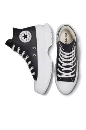 Chuck Taylor All Star Lugged 2.0 Leather Kadın Sneaker - A03704C Siyah - Thumbnail