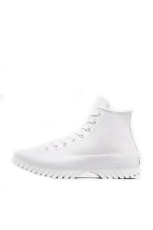 Chuck Taylor All Star Lugged 2.0 Leather Kadın Sneaker - A03705C Beyaz - Thumbnail