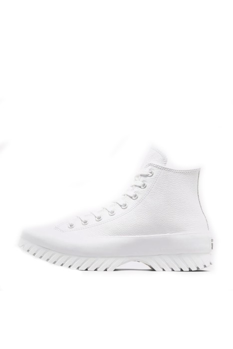 Chuck Taylor All Star Lugged 2.0 Leather Kadın Sneaker - A03705C Beyaz