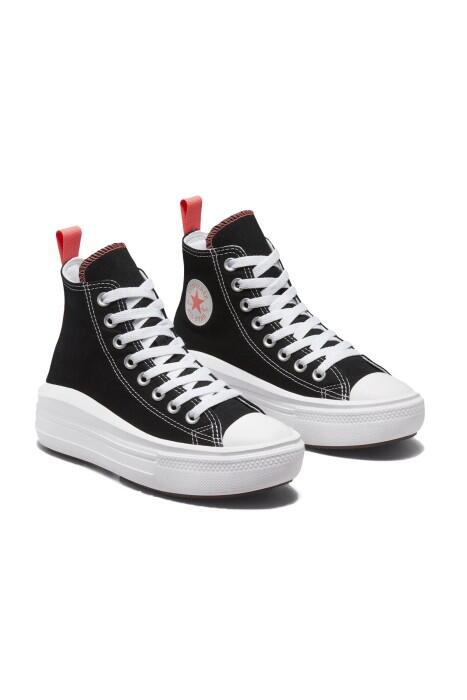 Chuck Taylor All Star Move Canvas Platform Çocuk Ayakkabı - 271716C Siyah