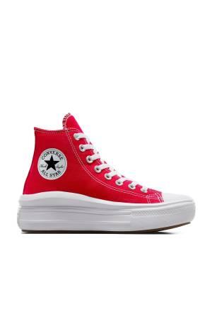Chuck Taylor All Star Move Kadın Platform Sneaker - A09073C Kırmızı - 1