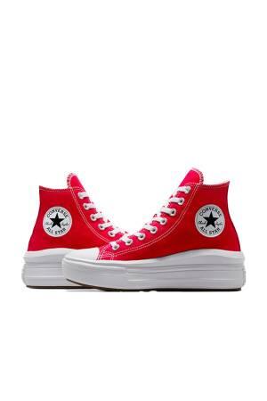 Chuck Taylor All Star Move Kadın Platform Sneaker - A09073C Kırmızı - 3