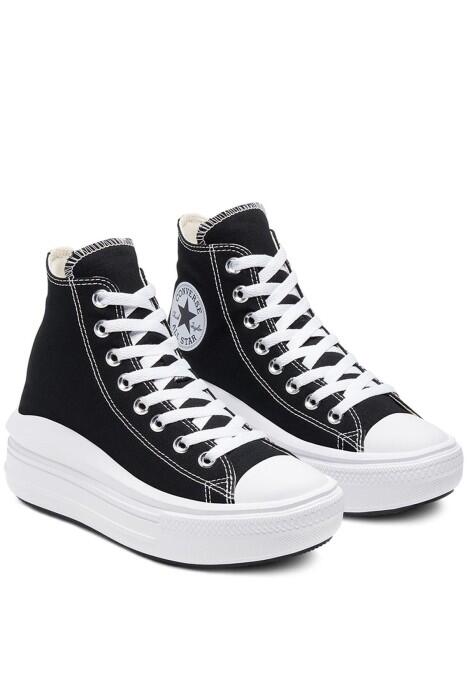 Converse - Chuck Taylor All Star Move Kadın Sneaker - 568497C Siyah