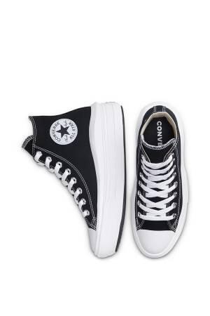 Chuck Taylor All Star Move Kadın Sneaker - 568497C Siyah - Thumbnail