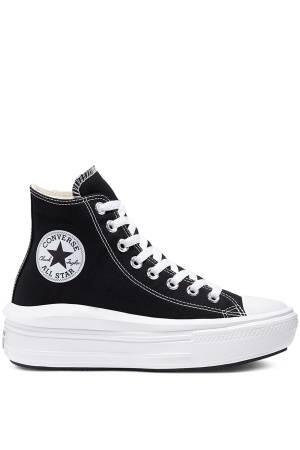 Chuck Taylor All Star Move Kadın Sneaker - 568497C Siyah - Thumbnail