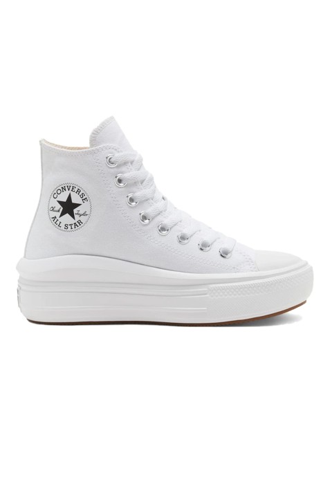 Converse - Chuck Taylor All Star Move Kadın Sneaker - 568498C Beyaz