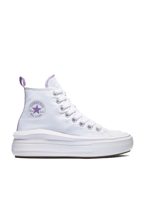 Converse - Chuck Taylor All Star Move Platform Çocuk Ayakkabı - A03667C Beyaz