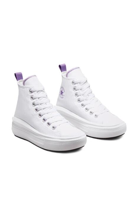 Chuck Taylor All Star Move Platform Çocuk Ayakkabı - A03667C Beyaz