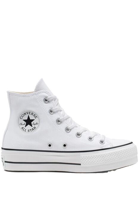 Chuck Taylor All Star Platform Canvas Kadın Sneaker - 560846C Beyaz