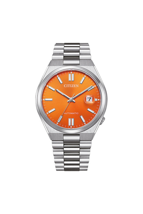 Citizen Tsuyosa Erkek Kol Saati - NJ0151 Silver/Turuncu - 1