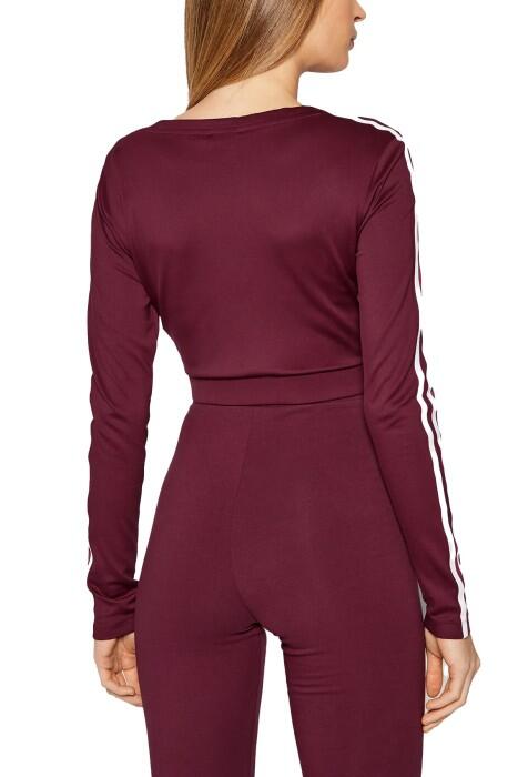 Classics Kadın Uzun Kollu T-Shirt - H37770 Bordo - 3