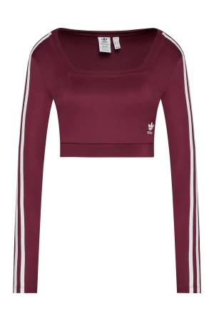 Classics Kadın Uzun Kollu T-Shirt - H37770 Bordo - 5