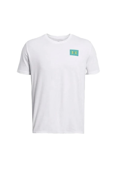 Color Block Logo Lc Erkek T-Shirt - 1382828 Beyaz