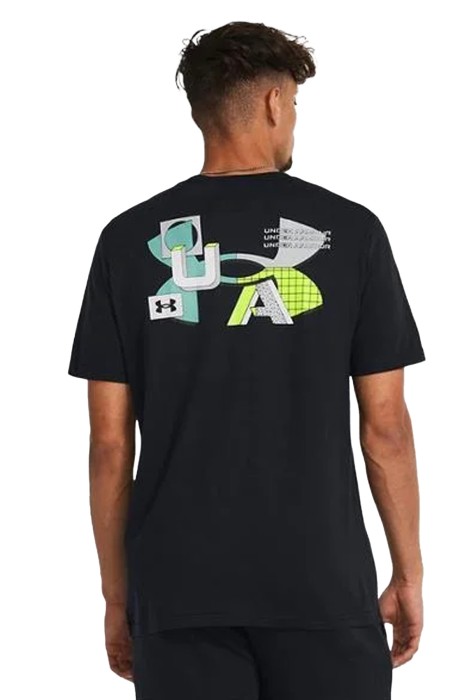 Color Block Logo Lc Erkek T-Shirt - 1382828 Siyah
