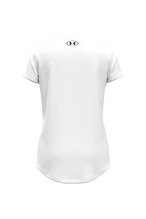 Colorblock BL Kız Çocuk T-Shirt - 1382979 Beyaz - Thumbnail