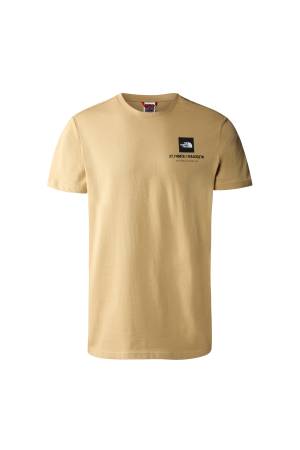 Coordinates S/S Tee - Eu Erkek T-Shirt - NF0A826X Haki - The North Face