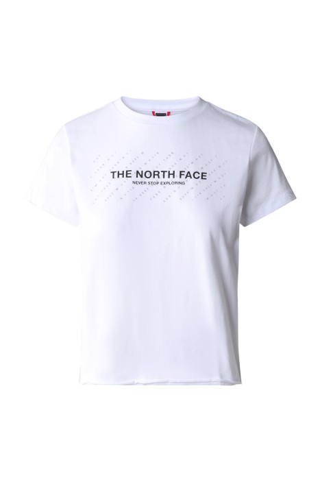 The North Face - Coordinates S/S Tee - Eu Kadın T-Shirt - NF0A826I Beyaz