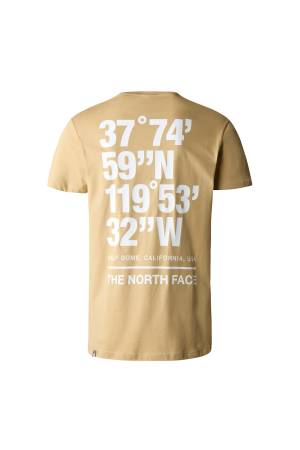 Coordinates S/S Tee - Eu Erkek T-Shirt - NF0A826X Haki - 2