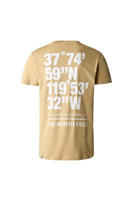 Coordinates S/S Tee - Eu Erkek T-Shirt - NF0A826X Haki - 2