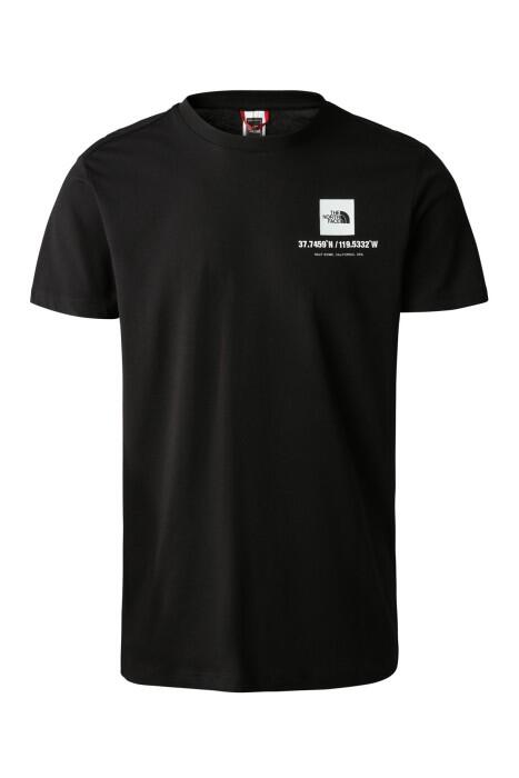Coordinates S/S Tee - Eu Erkek T-Shirt - NF0A826X Siyah - 1