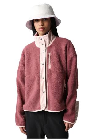 Cragmont Fleece Kadın Ceket - NF0A5A9L Bordo/Krem - The North Face
