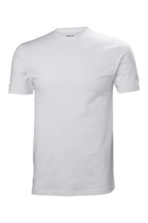 Crew Erkek T-Shirt - 33995 Beyaz - Thumbnail