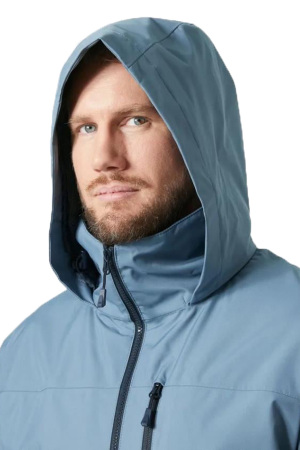 Crew Hooded Midlayer 2 Erkek Mont - 34442 Lacivert - 3