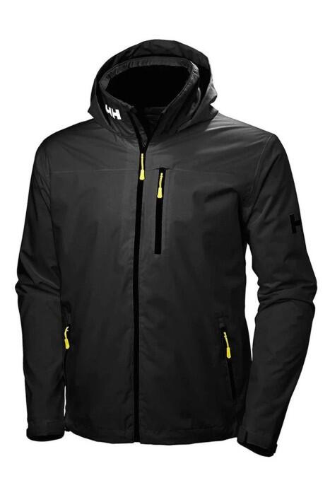 Helly Hansen - Crew Hooded Midlayer Erkek Mont - 33874 Siyah