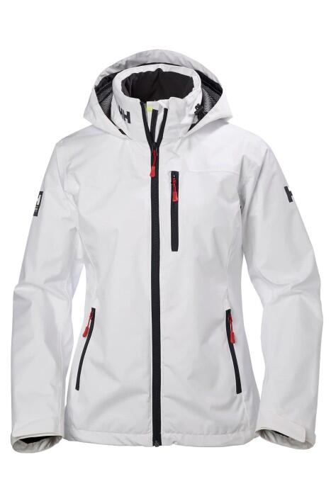 Helly Hansen - Crew Hooded Midlayer Kadın Mont - 33891 Beyaz