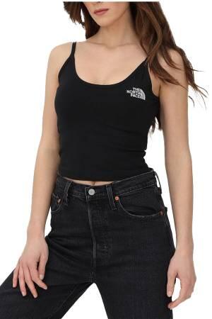 Crop Tank Kadın Atlet - NF0A55AQ Siyah - 1