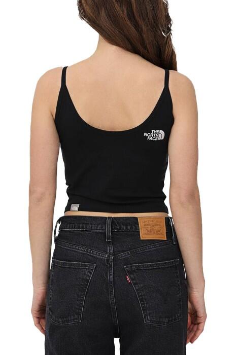 Crop Tank Kadın Atlet - NF0A55AQ Siyah - 4