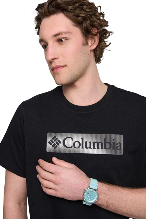 Cs0406 Csc M Comfort Columbıa Shadow Ss Tee - T-Shirt Siyah - 3