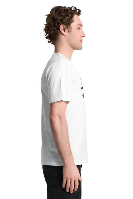 Cs0411 Csc M Brush Wıth Nature Ss Tee - T-Shirt Beyaz - 2