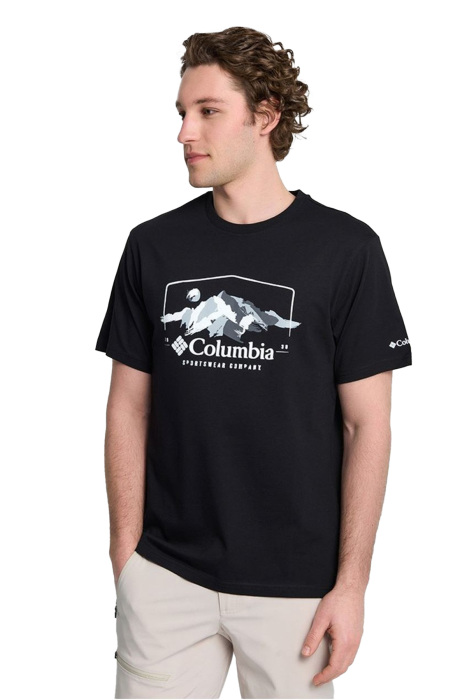 Cs0411 Csc M Brush Wıth Nature Ss Tee - T-Shirt Siyah - 1