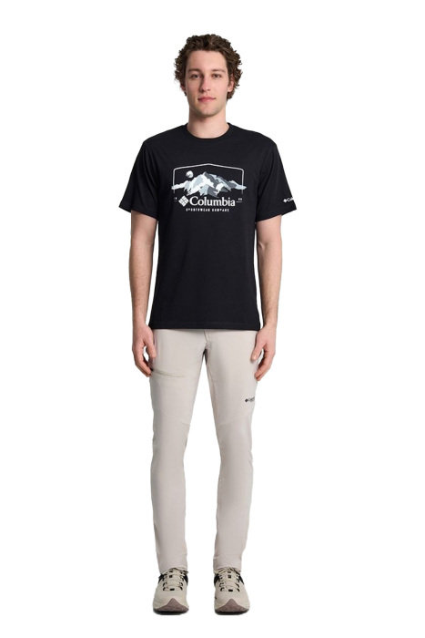 Cs0411 Csc M Brush Wıth Nature Ss Tee - T-Shirt Siyah - 2