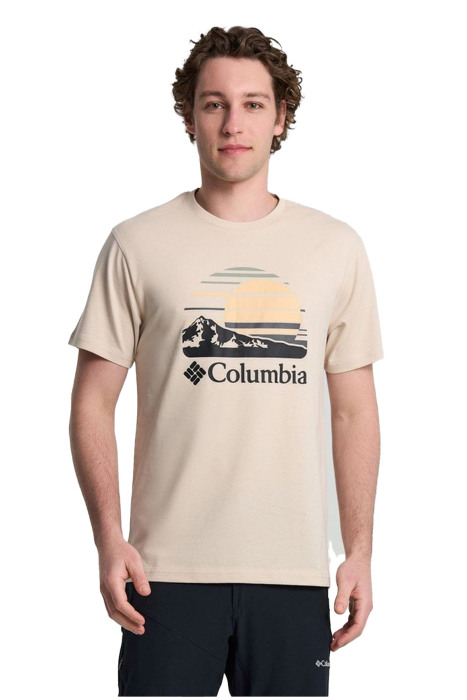 Cs0412 Csc M Peaceful Perspectıve Ss Tee - T-Shirt Bej - 1