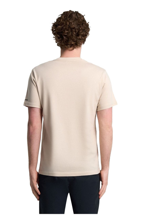 Cs0412 Csc M Peaceful Perspectıve Ss Tee - T-Shirt Bej - 2