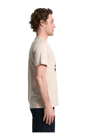 Cs0412 Csc M Peaceful Perspectıve Ss Tee - T-Shirt Bej - 3