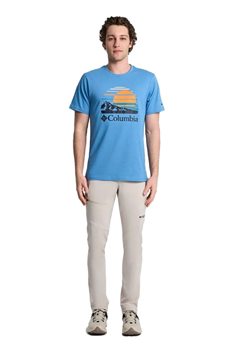 Cs0412 Csc M Peaceful Perspectıve Ss Tee - T-Shirt Mavi - 5