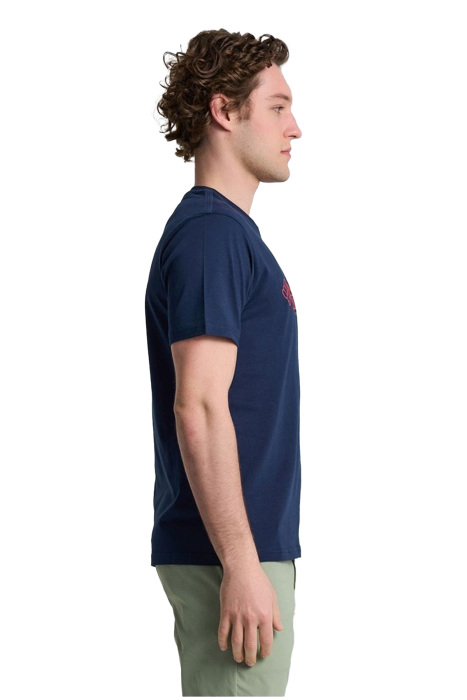 Cs0414 Csc M Branded Peaks Ss Tee - T-Shirt Koyu Lacivert - 2