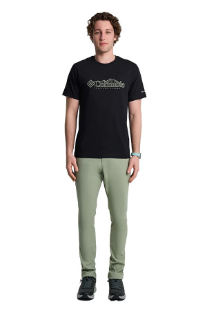 Cs0414 Csc M Branded Peaks Ss Tee - T-Shirt Siyah - 5