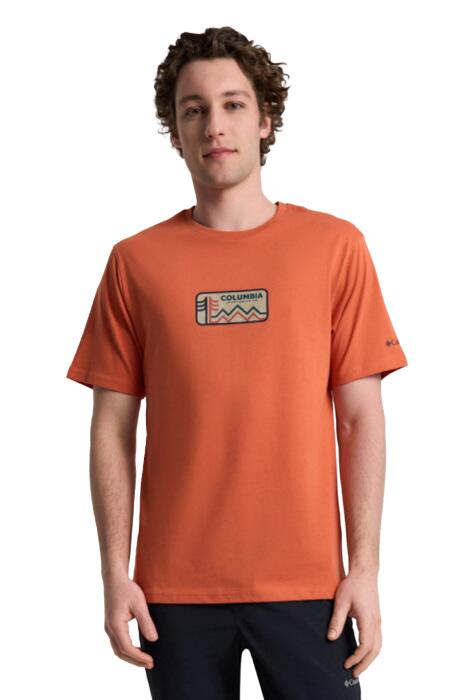 Cs0418 Csc M Actıvely Cooled Ss Tee - T-Shirt Kızıl Kiremit - 1