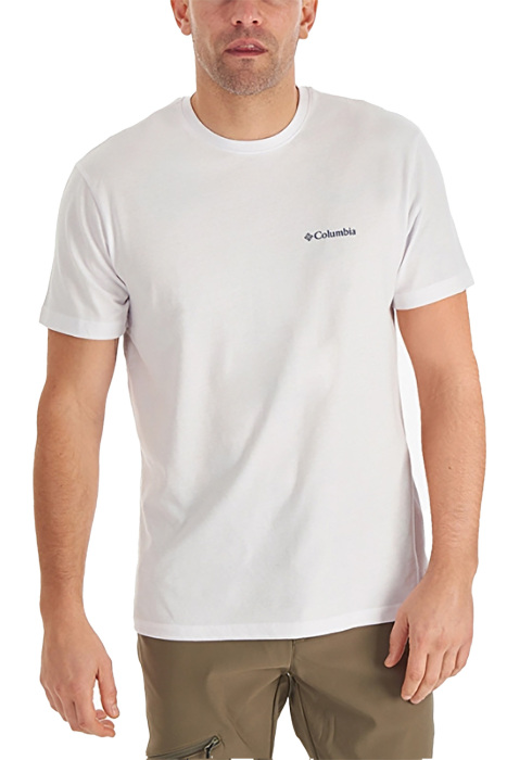 CSC Bar Split Graphic Kısa Kollu Erkek T-shirt - CS0121 Beyaz - 1